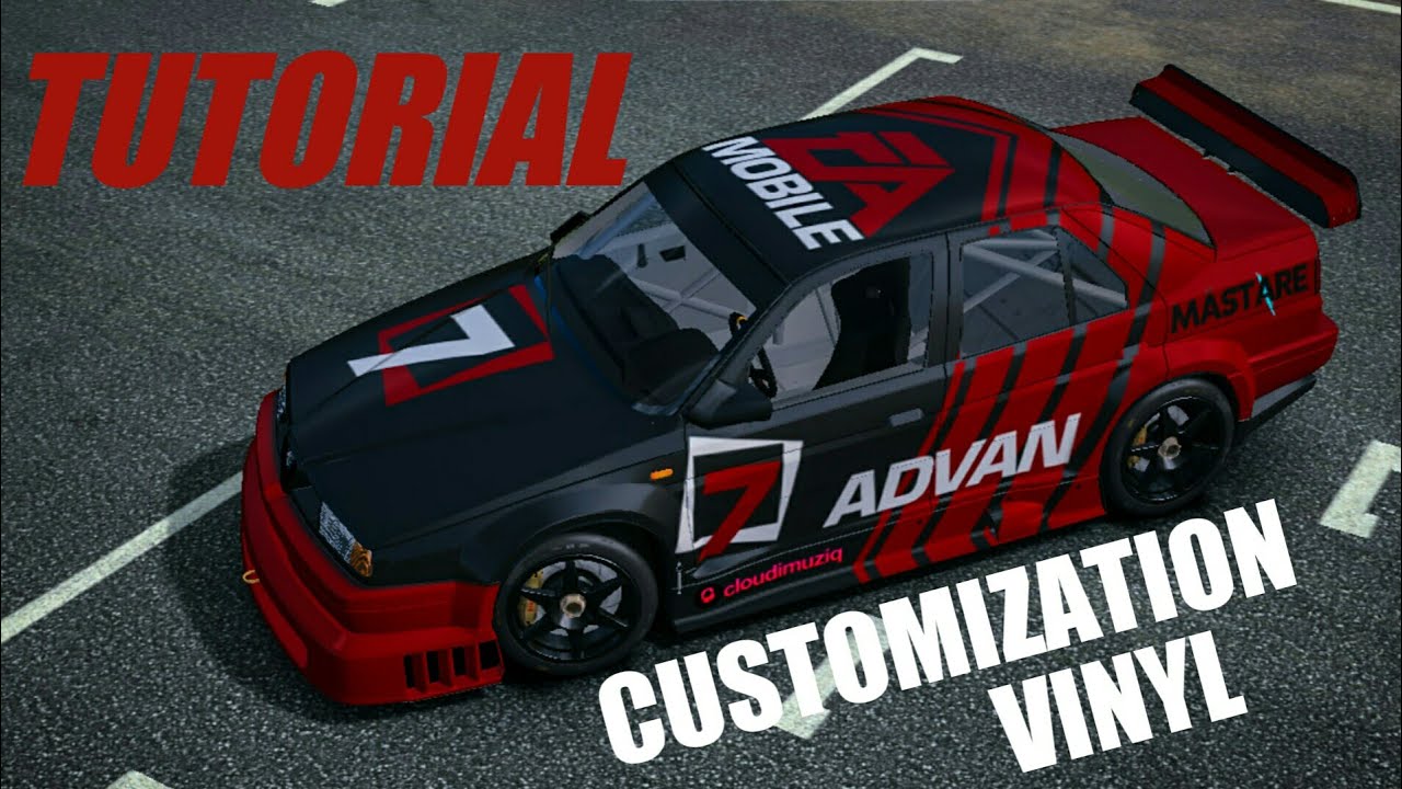 [ Tutorial ] Real Racing 3 Customization Vinyl - Alfa Romeo 155 V6 TI