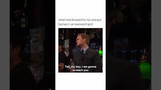 When Ted Showed His Rizz And Put Barney In An Awkward Spot