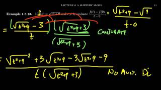Difference Quotient of a Radical Function