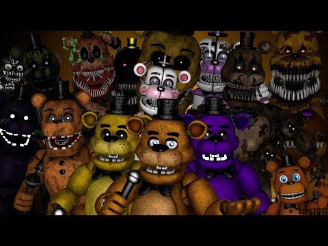 SFM FNaF | Freddy Generations TImelapse