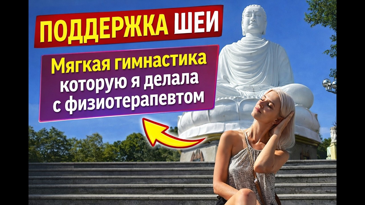 Мягкая гимнастика для шеи | Комплекс, который я делала с физиотерапевтом