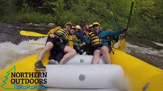 Northern Outdoors: Rafting the Dead River for the Best Fall Vacation!