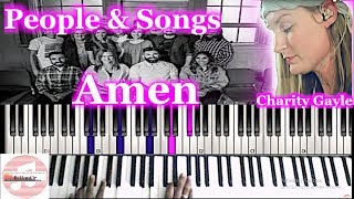 People &amp; Songs - Amen 🎹 Tutorial