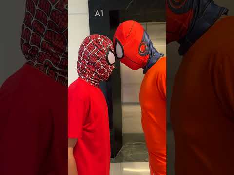 Good Friend Spider-man !!! ❤️❤️❤️ #spiderman #teamspidertv #funny #badguy
