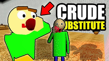 Crude Substitute Badge on Play as Baldi