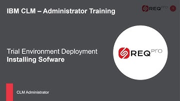 Installing IBM Collaborative Lifecycle Management 6.0.6 - Trial Environment - Part 2/4