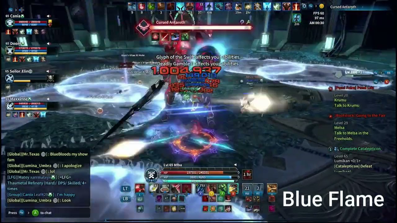 Tera Console: Cursed Antaroth's Abyss (Blue Flame)