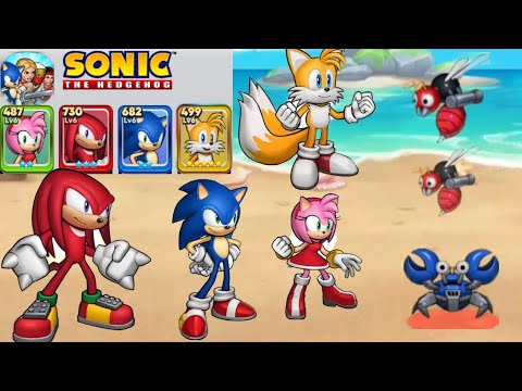 Sonic The Hedgehog || SEGA HEROES || (Android,ios) Gameplay - Walkthrough