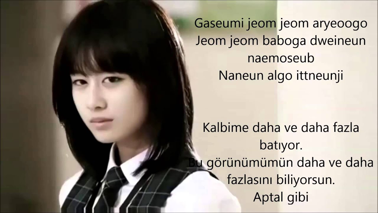 Park Jiyeon (T-ara) - Little by Little (Turkish sub+Rom)