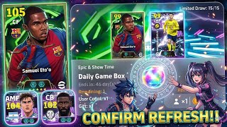 Daily Game Box Update Is Here 😱 New Epics & Showtime 🔥 eFootball 2026™ screenshot 2