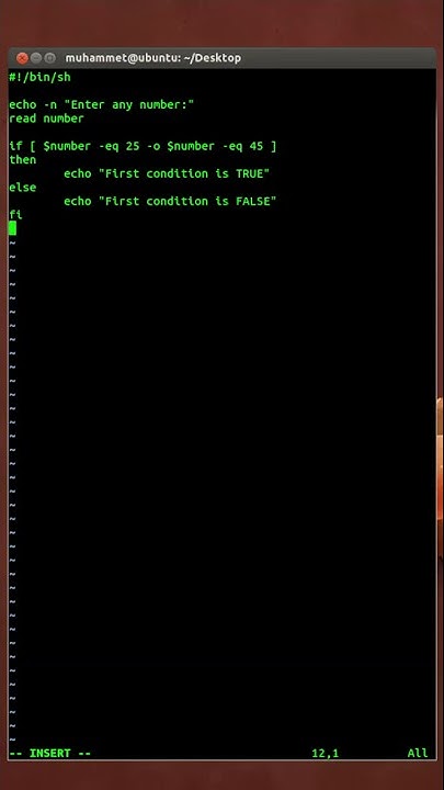 Linux Shell Script - Logical Operators #003 #shorts - YouTube