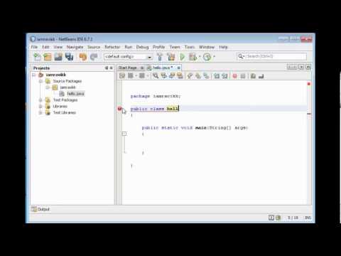 Netbeans Java Tutorial - 2. Hello Youtube