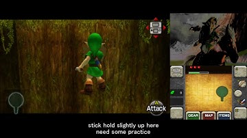 OoT3D : Setup for Seam Hover in Deku from Initial Position