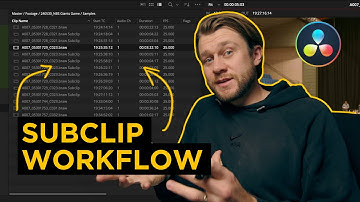 Subclip Editing Workflow in Davinci Resolve - Additive versus Subtractive Editing