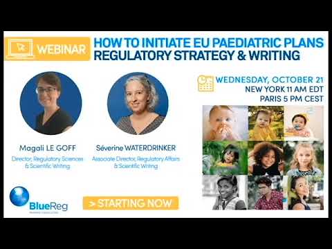 Extract Webinar : How to initiate EU Paediatric Plans regulatory strategy & writing