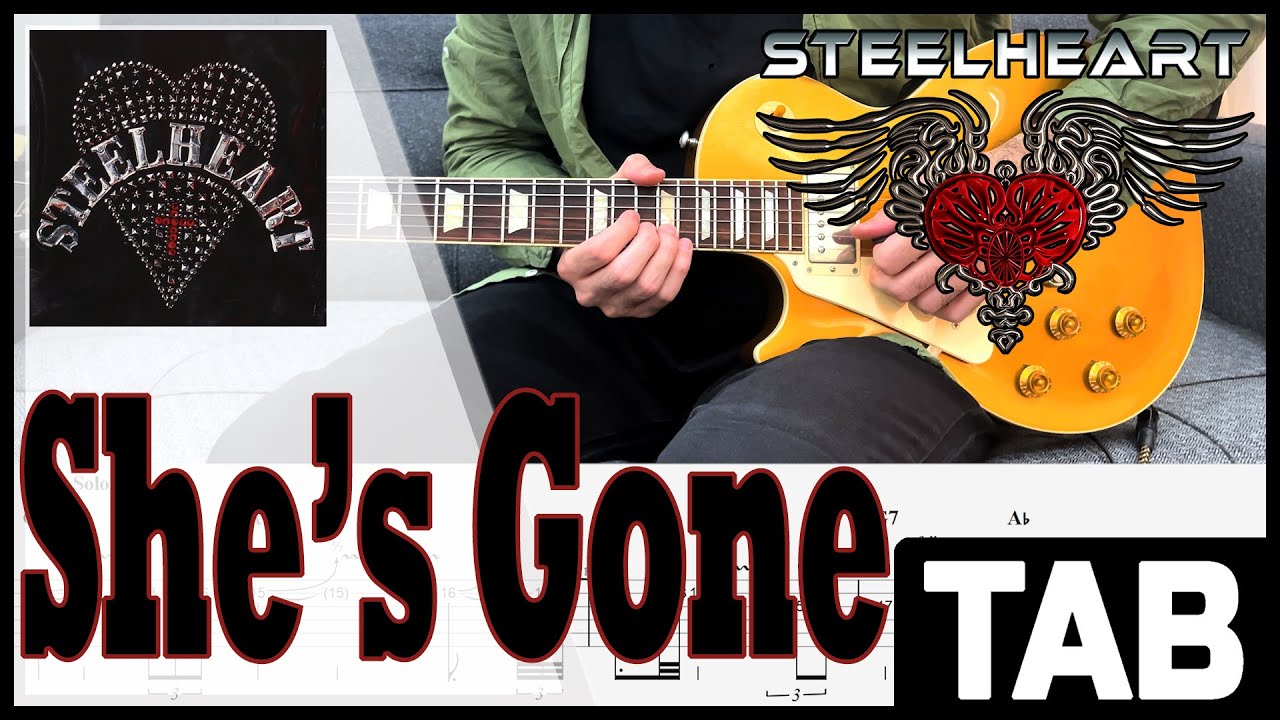 Steelheart She's Gone (Guitar Solo & Intro Solo) Guitar Cover