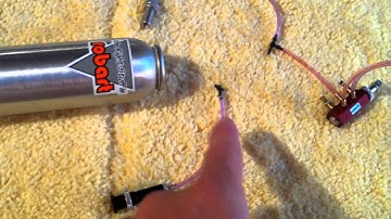 Part 2 Completing Air Line Hook Up To Simulate RC Airplane Landing Gear Retracts.