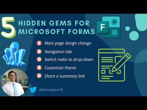 5 Hidden Gems for Microsoft Forms @DanielChristian19