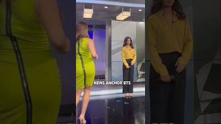 So what happens behind the scenes in the news studio? #bts
