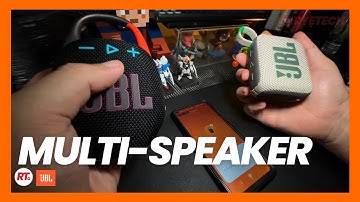 HOW TO CONNECT MULTIPLE JBL SPEAKERS | JBL PORTABLE | AURACAST