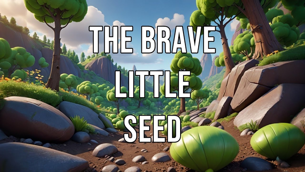 The Brave Little Seed Bedtime kids story - YouTube