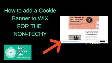 Add a Cookie Banner on Wix | For Beginners