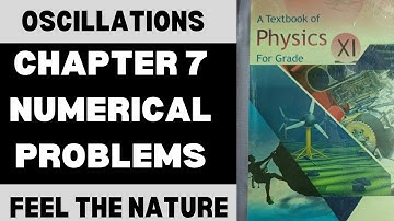 Chapter 7 Numerical Problems Class 11 Physics || Feel the Nature (Physics) || kpk board