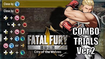 NEW AND IMPROVED - Andy Bogard Combo Trials 2.0 in Fatal Fury: City of the Wolves (COTW)