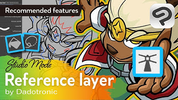 Master Reference Layers by Dadotronic | Clip Studio Paint Recommended Feature