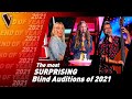 UNIQUE & SURPRISING Blind Auditions on The Voice 2021