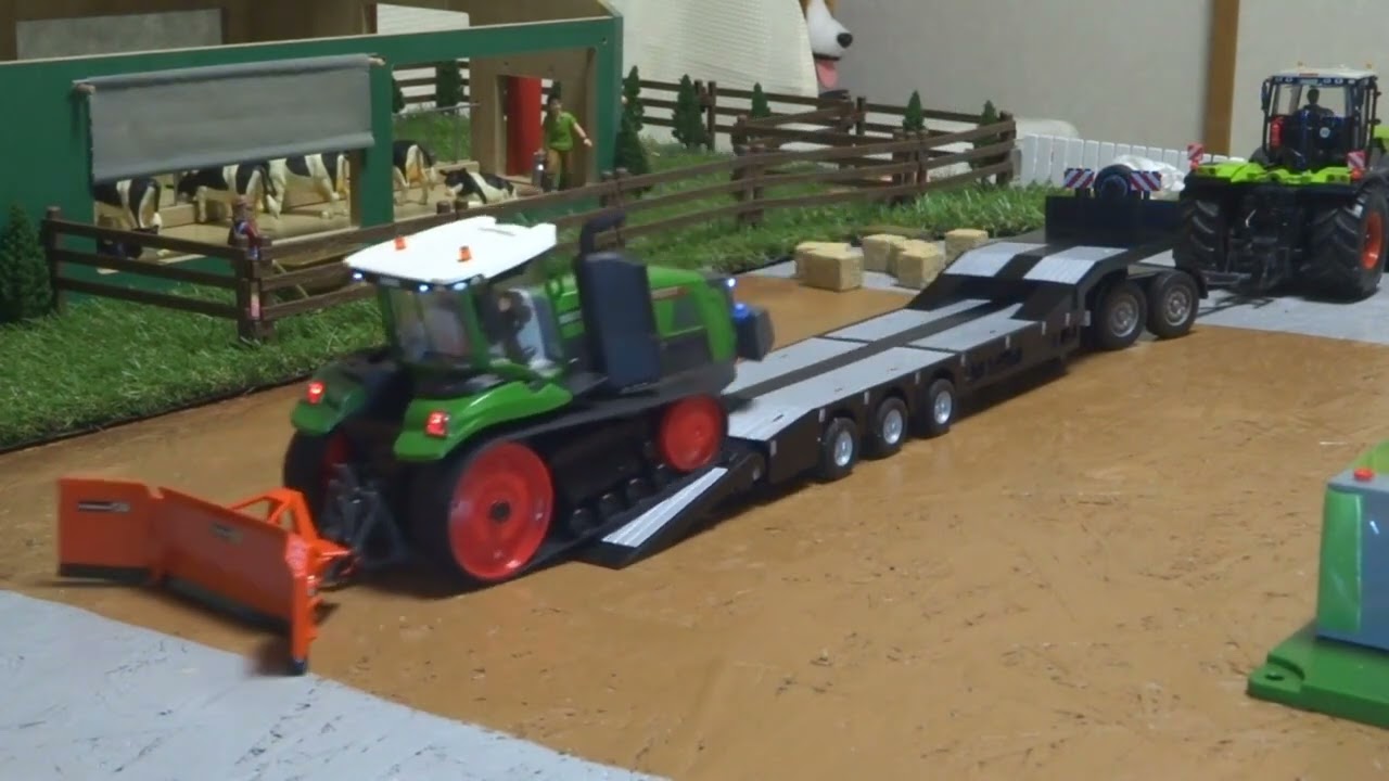 ジグトラクター siku 6789 Fendt 1167 Vario MT & Siku 6794 Claas