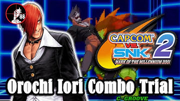 Orochi Iori Trials for Capcom vs. SNK 2 【カプエス2】(ヒントは説明文内)