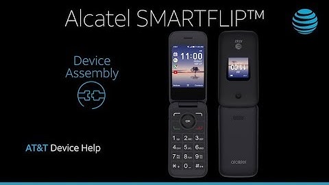 Learn Device Assembly on the Alcatel SMARTFLIP | AT&T Wireless