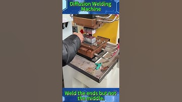 The Secret to PRECISION Diffusion Welding on Busbars (Ends Only, Not Middle #diffusionweldingmachine