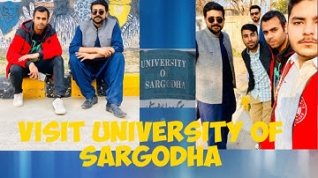 Visit University Of Sargodha | Vlog