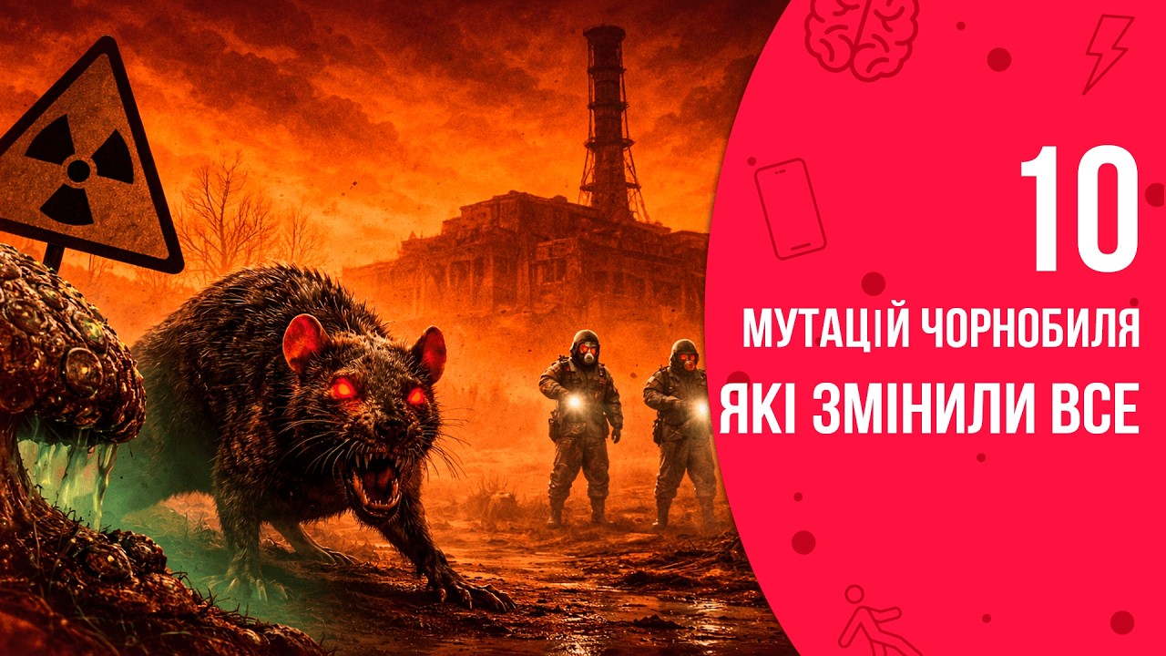 10 МУТАЦІЙ ЧОРНОБИЛЯ, Які Змінили Все | Факти Кличуть