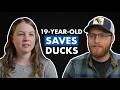 From Wildlife Art To Rescuing Wild Duck Eggs | Madison Grimm, Second Chance Flight | TGBTU 5