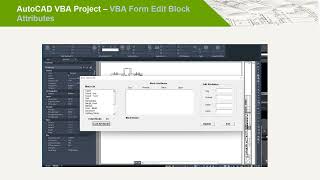 How to Automatically Edit Blocks Definition, Reference, Attributes(VBA 03)