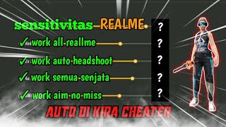 100% HEADSHOOT  SENSITIVITAS REALME C1,C2,2,C3,3,5i,5,6,C11,NARZO AUTO HEADSHOOT