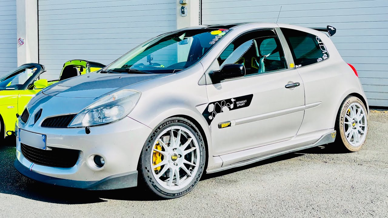 Trackday Clio 3 RS circuit charade 05/04/2025 part 1