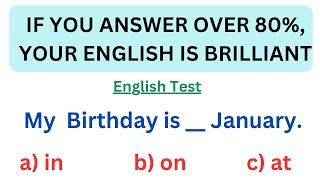 English Grammar Test | 25 English Grammar quiz | Can you pass this quiz
