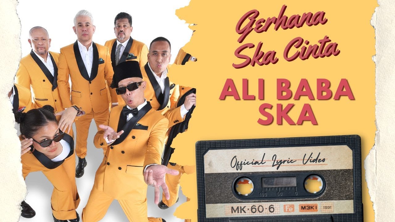 Gerhana Ska Cinta - Ali Baba Ska (Official Lyric Video)