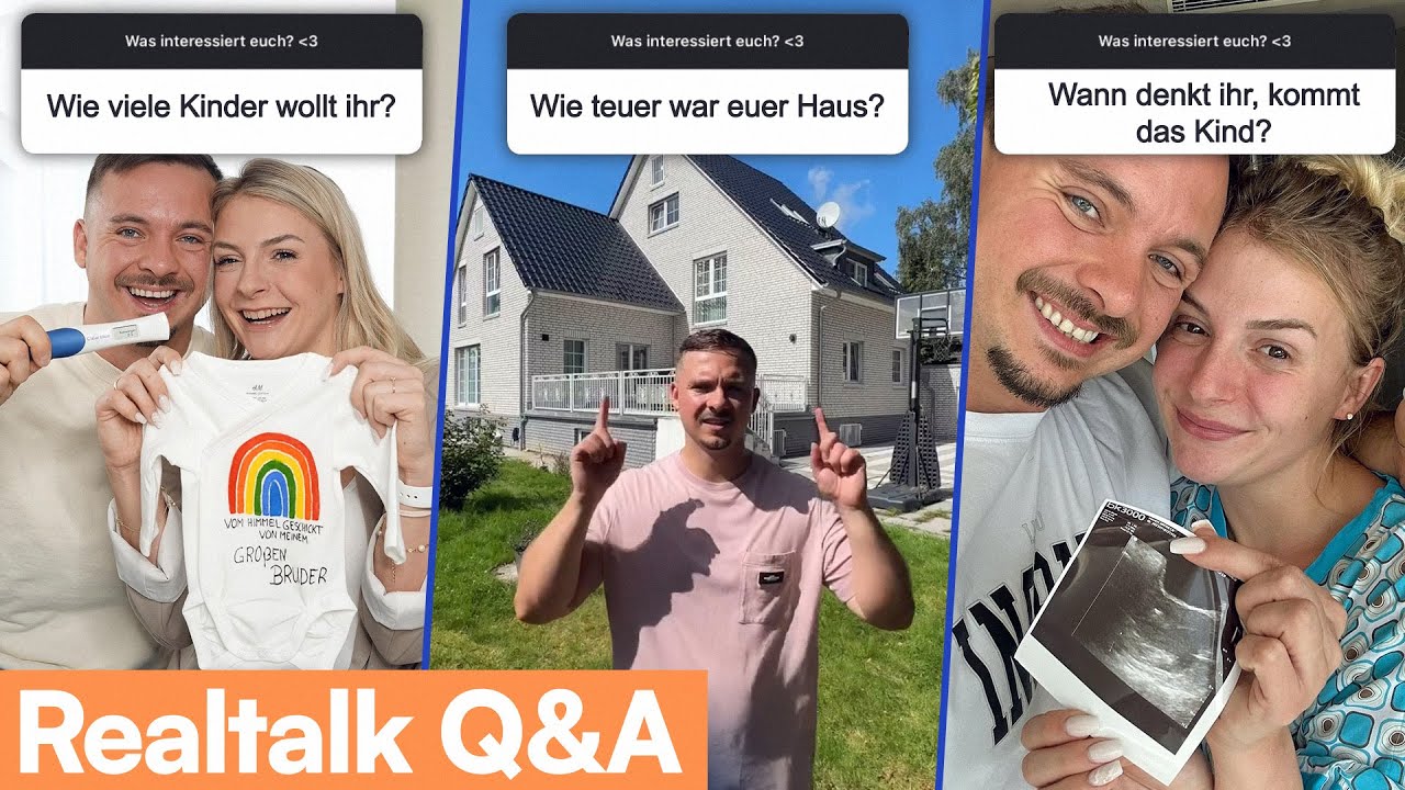 Wie viele Kinder wollen wir? Haben wir Schulden? | Realtalk Q&A