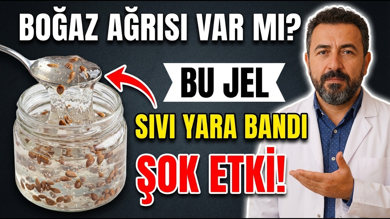 Boğaz Ağrısında Bu Jel Etkisi… İlk Kez Duyan Şaşırıyor!