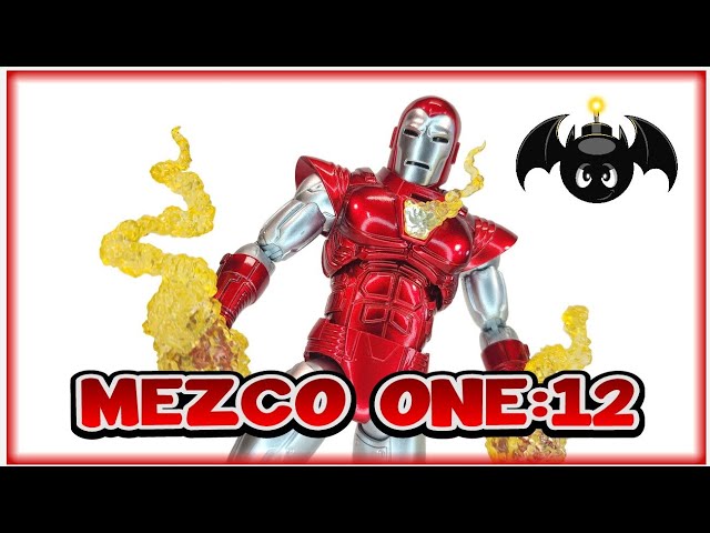 Mezco Toyz One:12 Collective Silver Centurion Iron Man Action