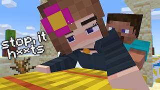 Minecraft But I'm Being Railed