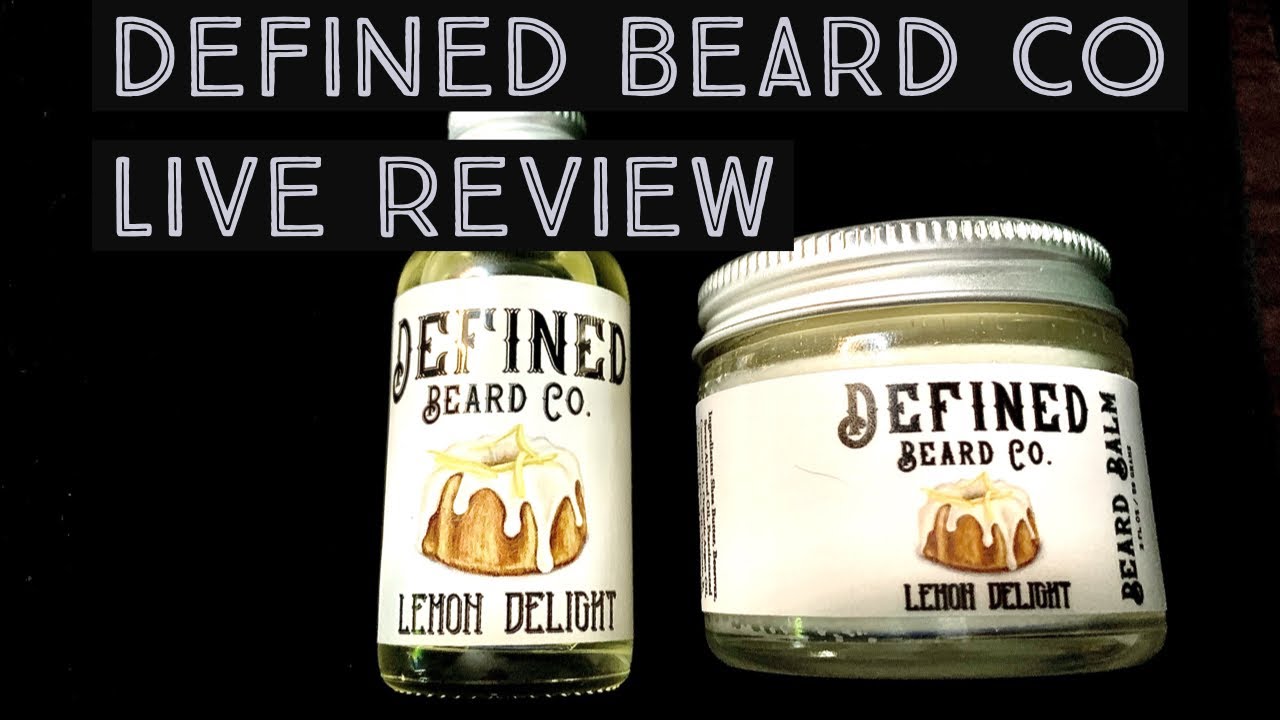 Defined Beard Co Beard Oil and Beard Balm Live Review