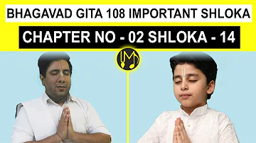 S-06 (BG 02.14) Baal Gopal - Bhagavad Gita 108 Important Shloka Series "BG BG" - Powered By Madhavas