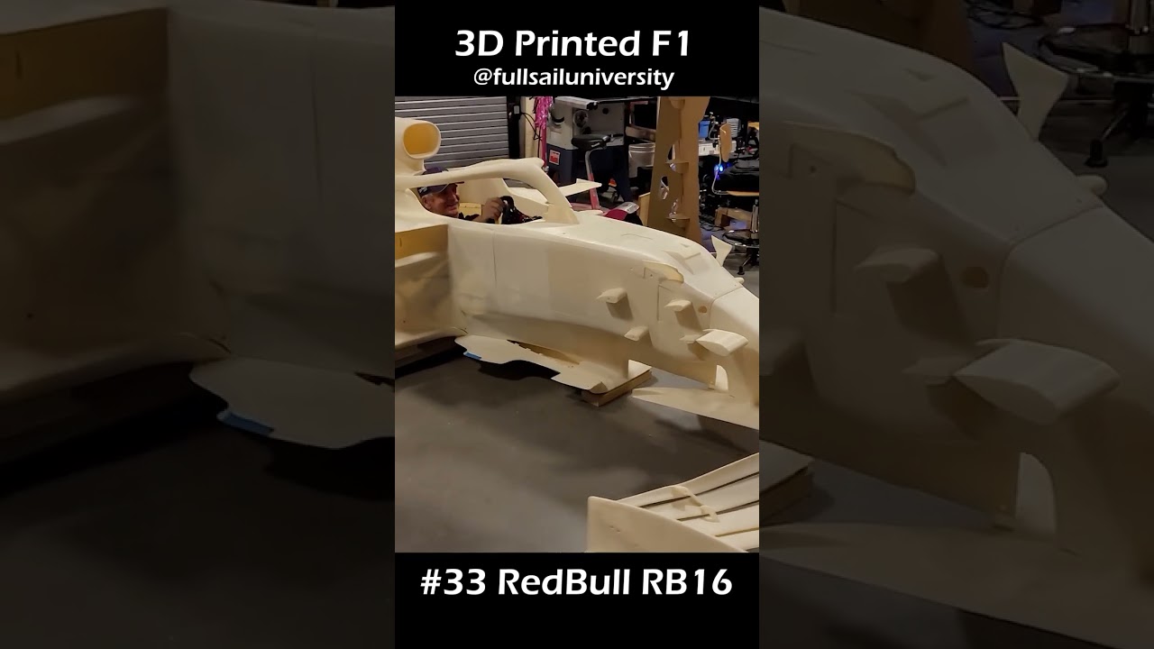 3D Printed Formula One Car