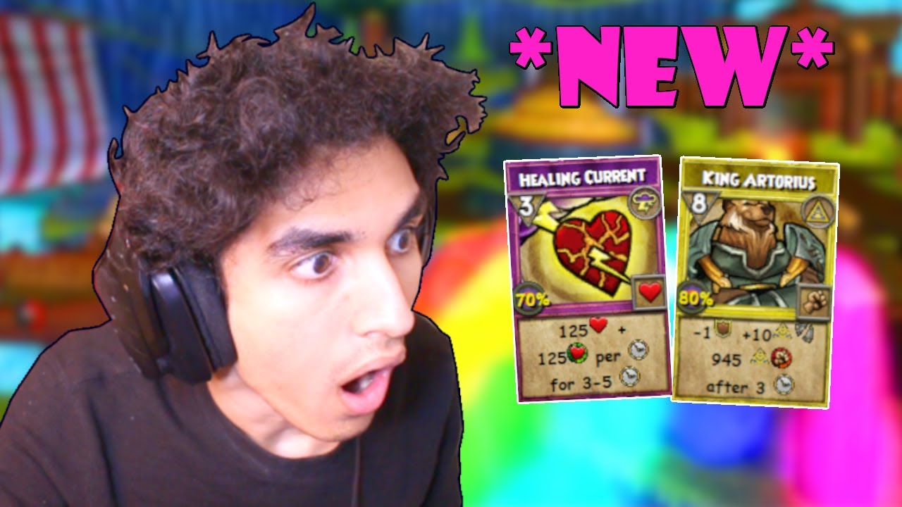Wizard101 *NEW* Reworked Myth King Art And Healing Current?! YouTube